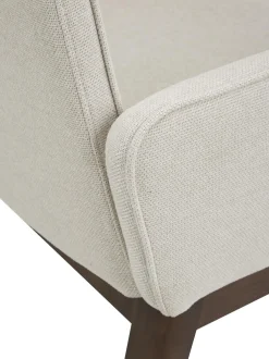 Silla Con Reposabrazos Tapizada Koga