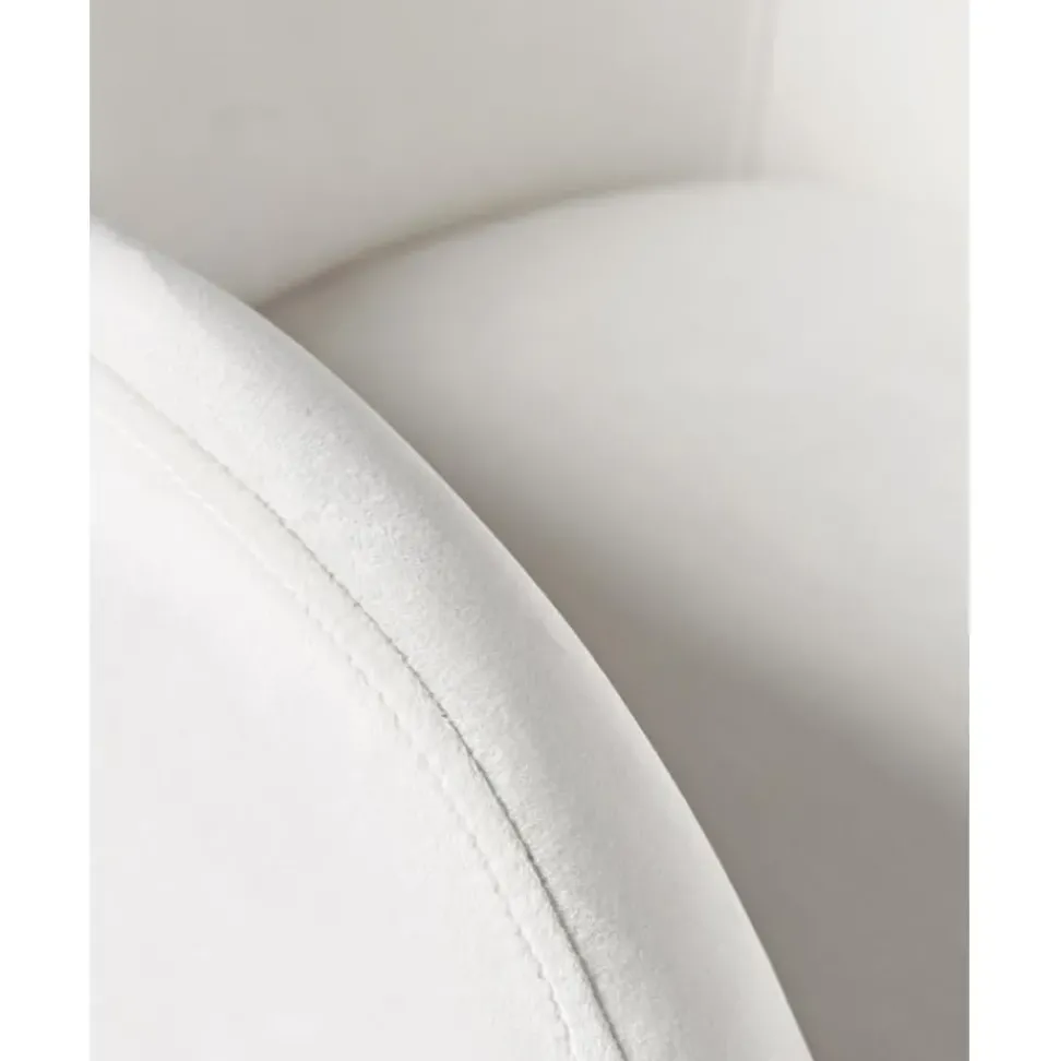 Silla De Escritorio En Terciopelo Lucie