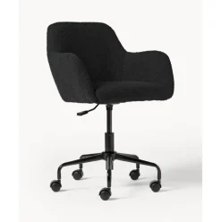 Silla De Escritorio En Tejido Boucle Lucie