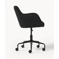 Silla De Escritorio En Tejido Boucle Lucie