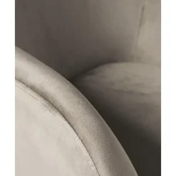 Silla De Escritorio En Terciopelo Lucie