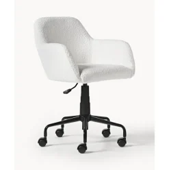 Silla De Escritorio En Tejido Boucle Lucie