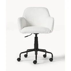 Silla De Escritorio En Tejido Boucle Lucie