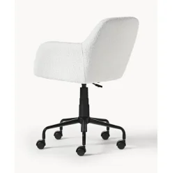 Silla De Escritorio En Tejido Boucle Lucie