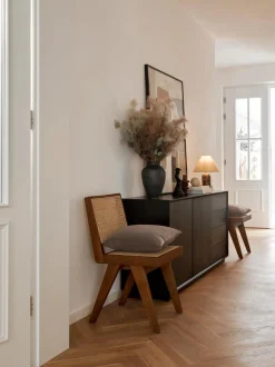 Silla De Madera Con Tejido Vienes Sissi