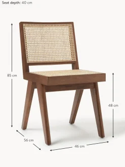 Silla De Madera Con Tejido Vienes Sissi