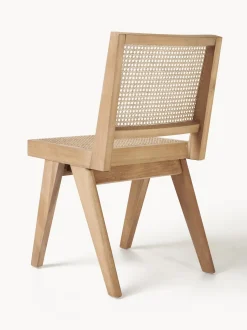 Silla De Madera Con Tejido Vienes Sissi