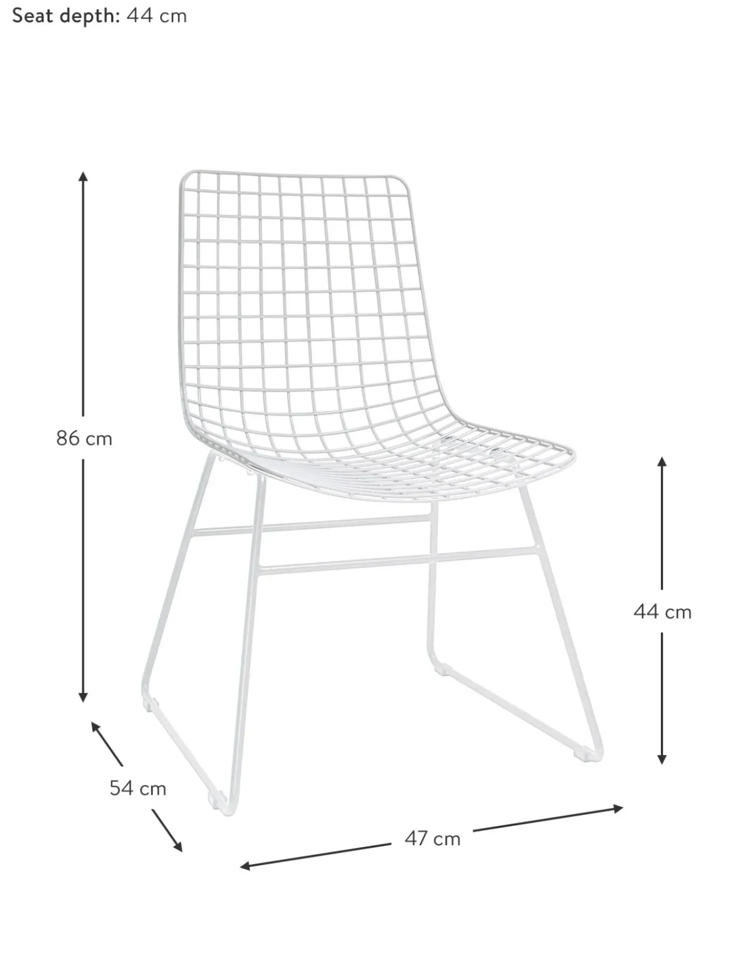 Silla De Metal Wire