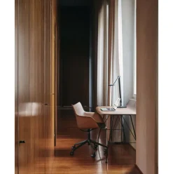 Silla De Oficina Con Reposabrazos Q/Wood, Altura Regulable