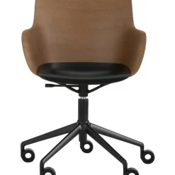 Silla De Oficina Con Reposabrazos Q/Wood, Altura Regulable