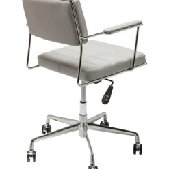 Silla De Oficina De Cuero Sintetico Dottore