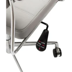 Silla De Oficina De Cuero Sintetico Dottore