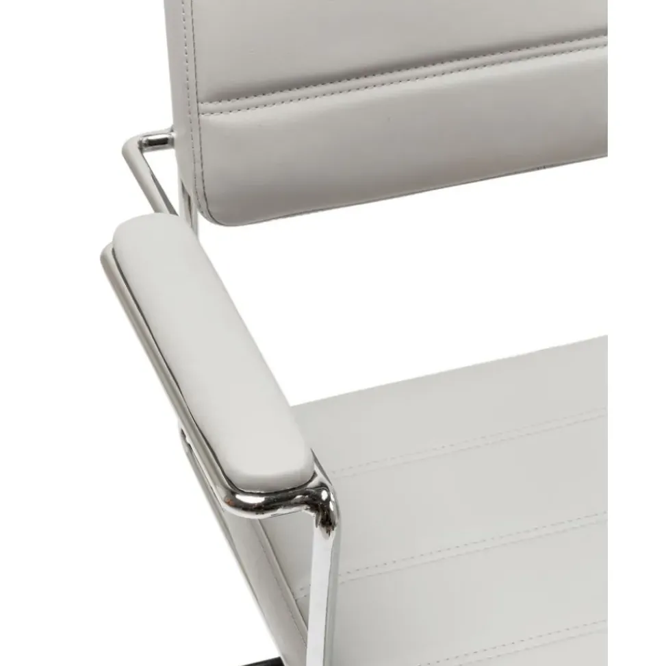 Silla De Oficina De Cuero Sintetico Dottore