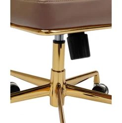 Silla De Oficina De Cuero Sintetico Dottore