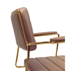 Silla De Oficina De Cuero Sintetico Dottore