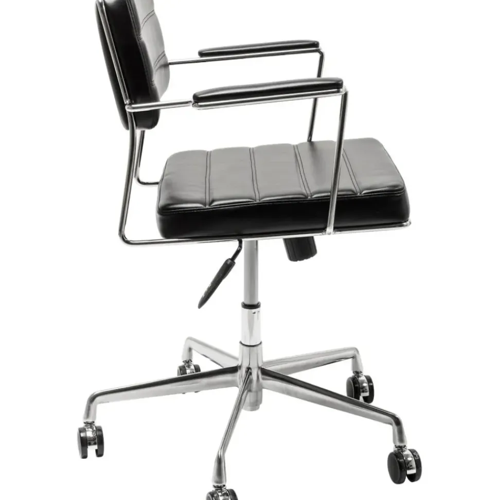 Silla De Oficina De Cuero Sintetico Dottore