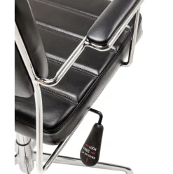 Silla De Oficina De Cuero Sintetico Dottore