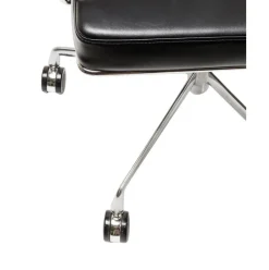 Silla De Oficina De Cuero Sintetico Dottore