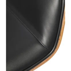 Silla De Oficina De Cuero Sintetico Rouven, Altura Regulable