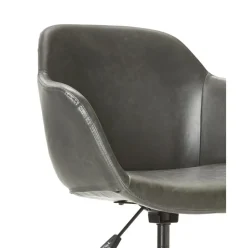 Silla De Oficina De Cuero Sintetico Fiji