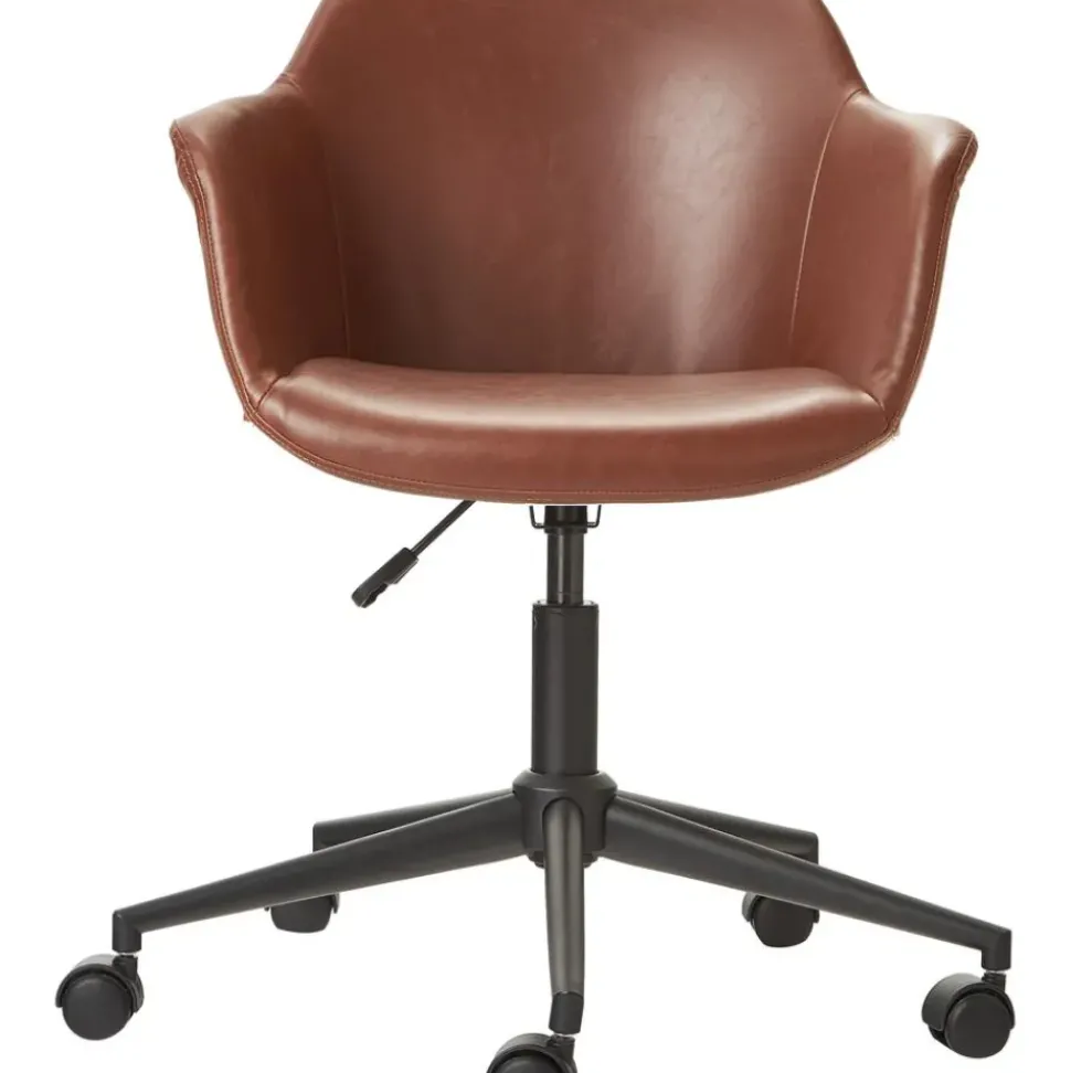 Silla De Oficina De Cuero Sintetico Fiji