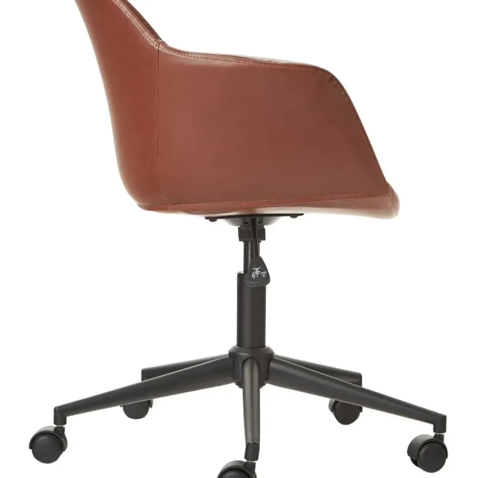 Silla De Oficina De Cuero Sintetico Fiji