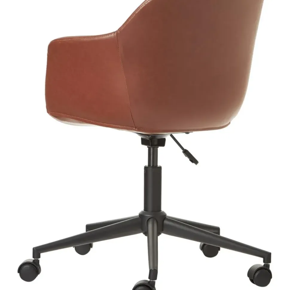 Silla De Oficina De Cuero Sintetico Fiji