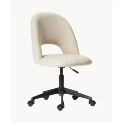 Silla De Oficina De Terciopelo Rachel, Altura Regulable