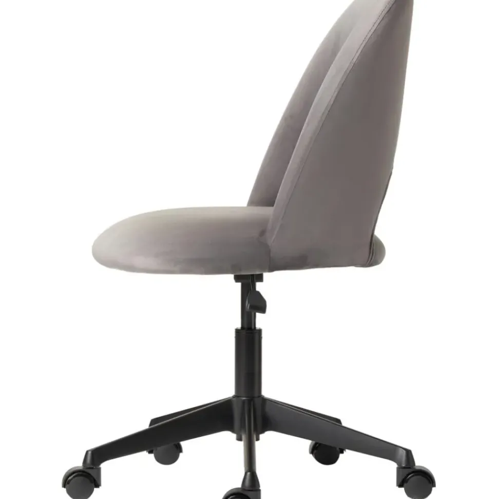 Silla De Oficina De Terciopelo Rachel, Altura Regulable