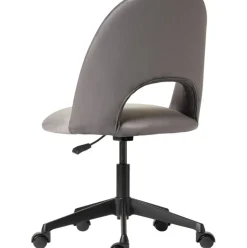 Silla De Oficina De Terciopelo Rachel, Altura Regulable