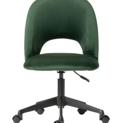 Silla De Oficina De Terciopelo Rachel, Altura Regulable