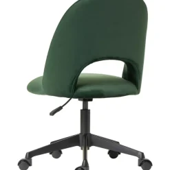 Silla De Oficina De Terciopelo Rachel, Altura Regulable