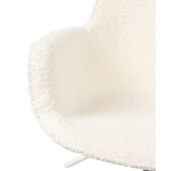 Silla De Oficina En Tejido Boucle Albert, Regulable En Altura