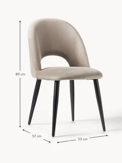 Silla De Terciopelo Rachel