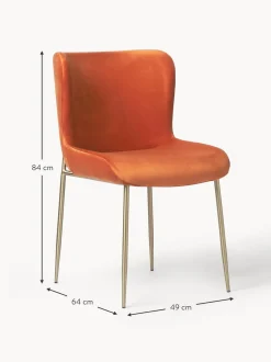 Silla De Terciopelo Tess