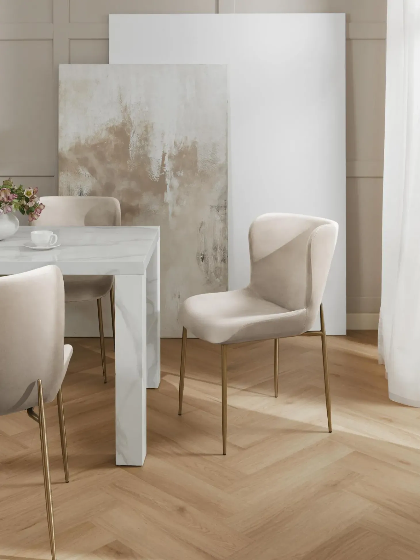 Silla De Terciopelo Tess