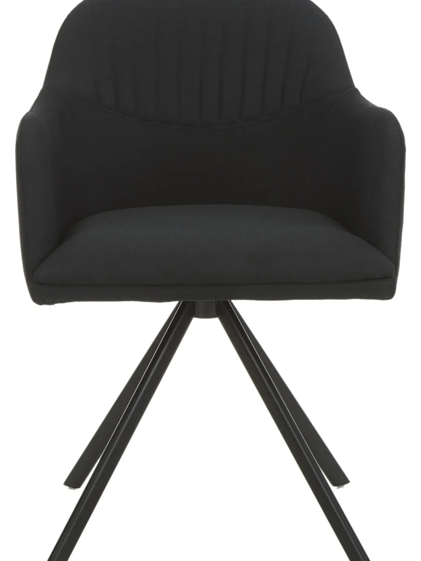 Silla Giratoria Con Reposabrazos Tapizada Lola