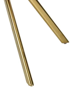 Silla Giratoria Con Reposabrazos De Terciopelo Lola