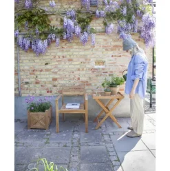 Silla Para Exterior De Teca Oxford