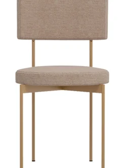 Silla Tapaizada De Metal Sedia