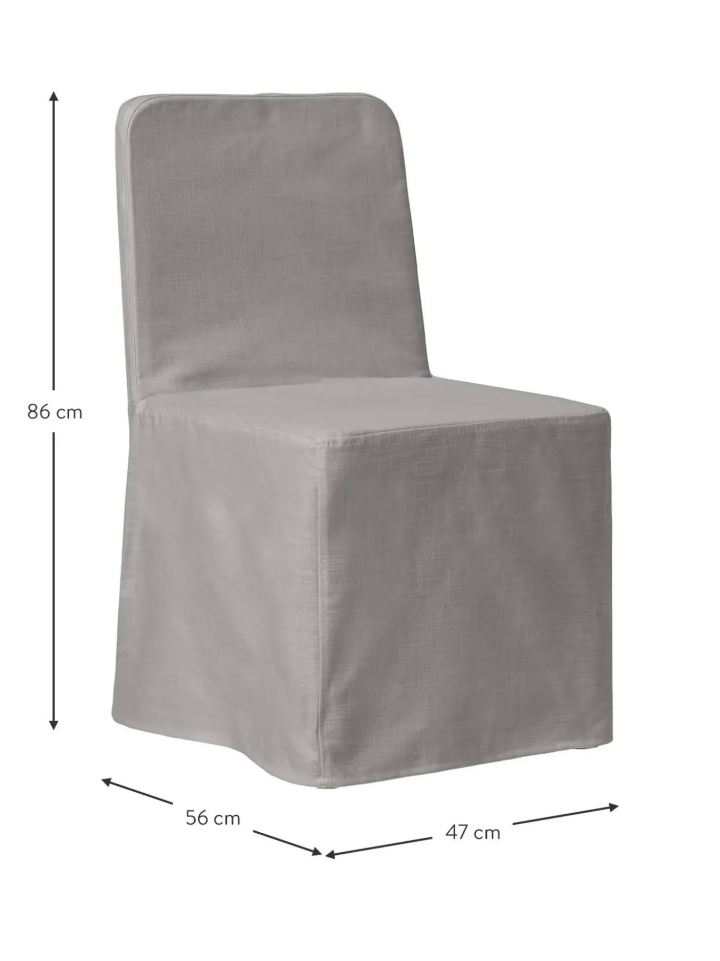 Silla Tapizada Con Funda Husse