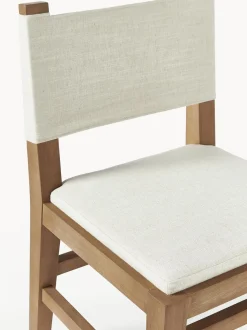 Silla Tapizada De Madera Liano