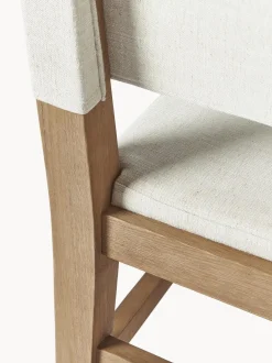 Silla Tapizada De Madera Liano