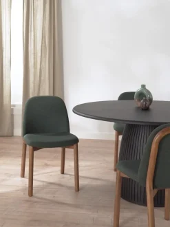 Silla Tapizada De Madera De Fresno Julie