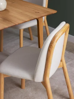 Silla Tapizada De Madera De Fresno Julie