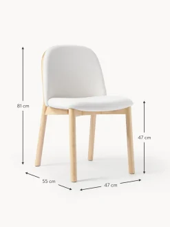 Silla Tapizada De Madera De Fresno Julie