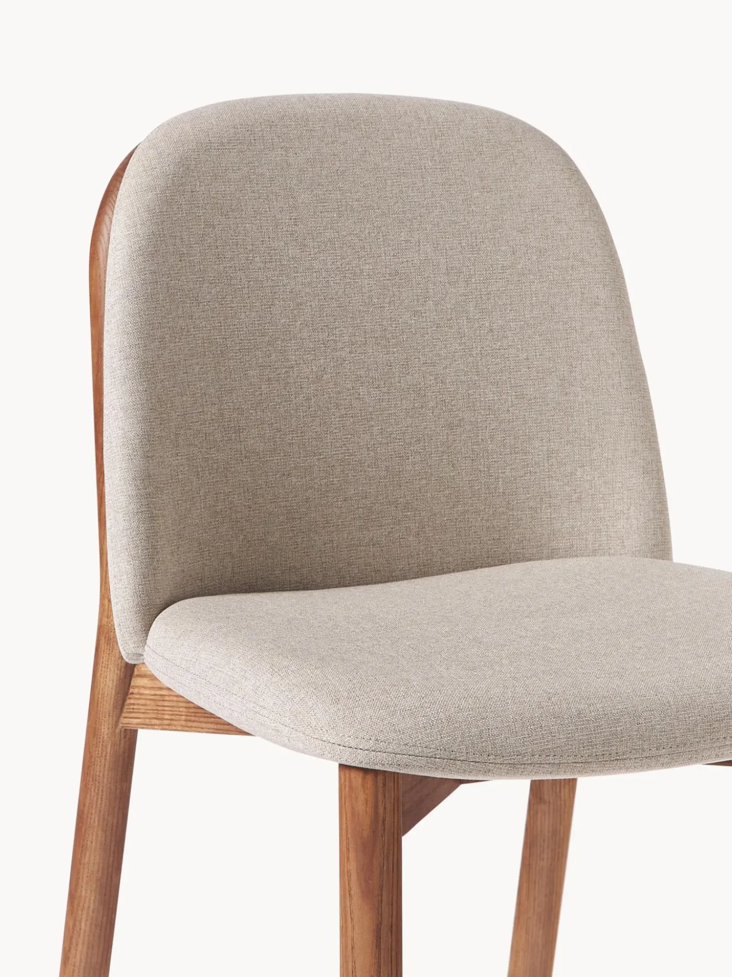 Silla Tapizada De Madera De Fresno Julie