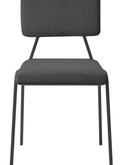 Silla Tapizada En Pana Mats, 2 Uds.