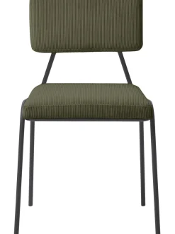 Silla Tapizada En Pana Mats, 2 Uds.