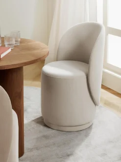 Silla Tapizada En Terciopelo Zeyno